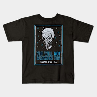 Silence will fall Kids T-Shirt